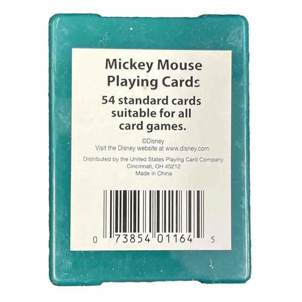 Disney Mickey Mouse Happy Holidays Mini‎ Playing Cards